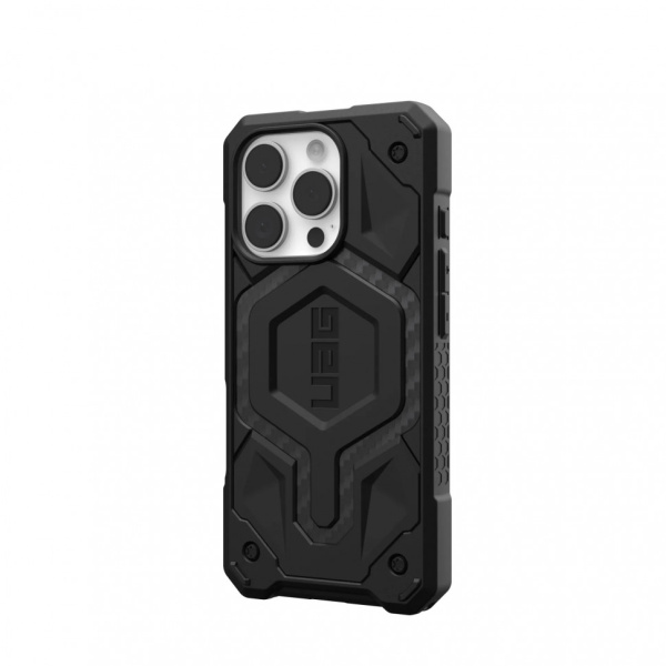Защитный чехол UAG Monarch Pro iPhone 16 Pro Carbon Fiber