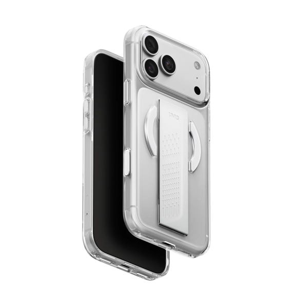 Защитный чехол Uniq для iPhone 17 Pro Max/18 Pro Max Uniq Heldro Air with FlexGrip (Magsafe) Lucent Clear