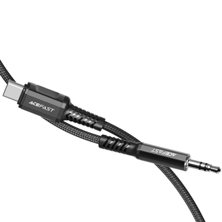 Кабель Acefast C1-08 USB-C to 3.5 mm Cable Black