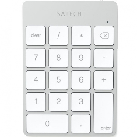 Беспроводной цифровой блок Satechi Aluminum Slim Keypad Numpad Silver