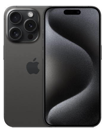 Смартфон Apple iPhone 15 Pro 256GB Black Titanium (Черный титан) nanoSIM + eSIM