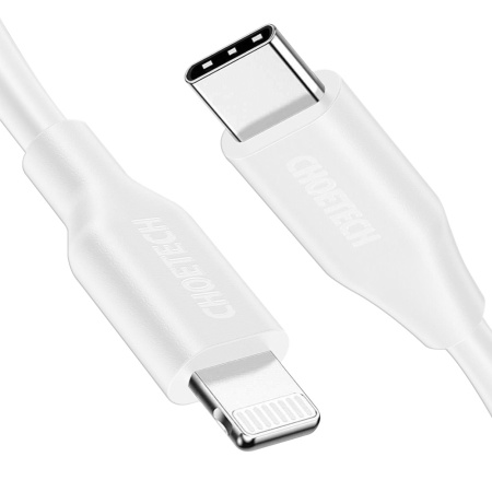 Кабель Choetech USB-C to Lightning PD 30W 1,2m White