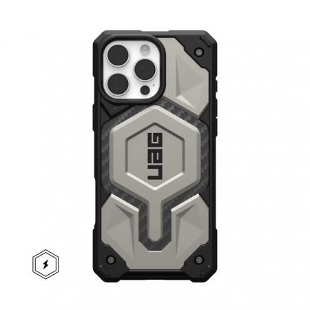 Защитный чехол UAG Monarch Pro iPhone 16 Pro Max Titanium