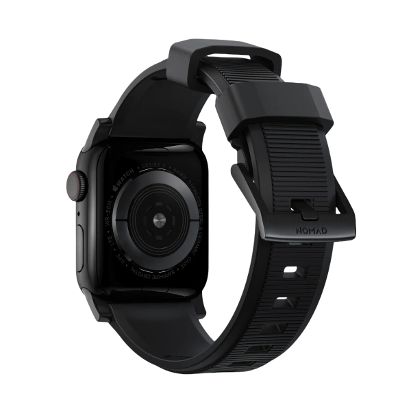 Ремешок Nomad Rugged Strap для Apple Watch 49/45/44/42mm Black / Black Hardware