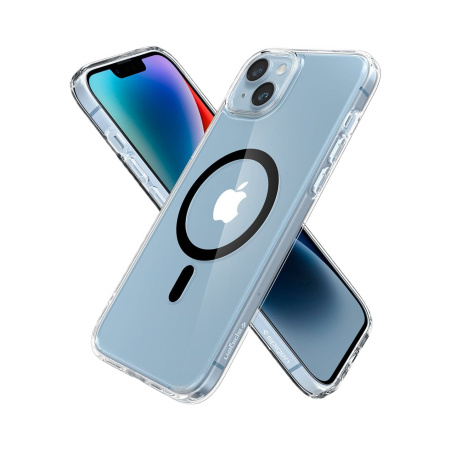 Защитный чехол Spigen Ultra Hybrid MagSafe Compatible для iPhone 14 Plus Black