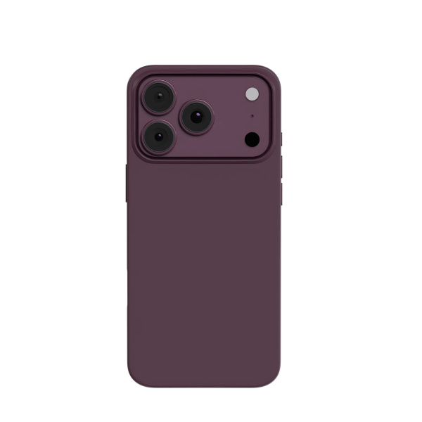 Защитный чехол AceCase Soft Shell с MagSafe для iPhone iPhone 18 Pro Max / iPhone 17 Pro Max Burgundy