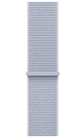 Часы Apple Watch SE (2024) 40mm Silver Aluminum Case with Blue Cloud Sport Loop (GPS)