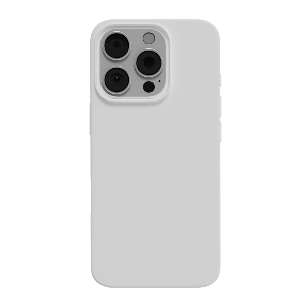 Защитный чехол AceCase Soft Shell White Titanium для iPhone 16 Pro