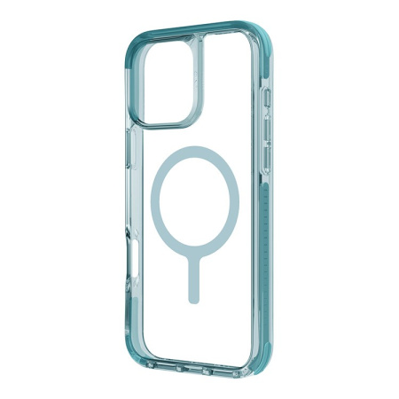 Защитный чехол Uniq для iPhone 16 Plus Combat MagSafe Teal Green