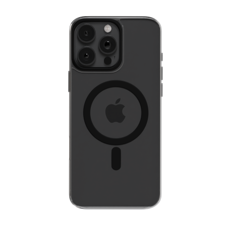 Защитный чехол AceCase Crystal Shield Black для iPhone 16 Pro