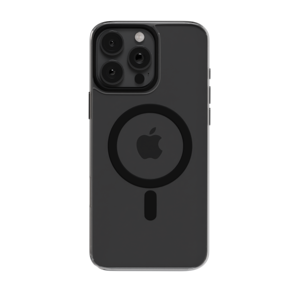 Защитный чехол AceCase Crystal Shield Black для iPhone 16 Pro Max