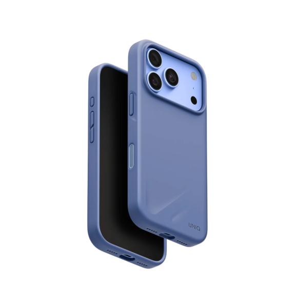 Защитный чехол Uniq LINO (MagSafe) для iPhone 18 Pro Max/ 17 Pro Max Pebble Blue