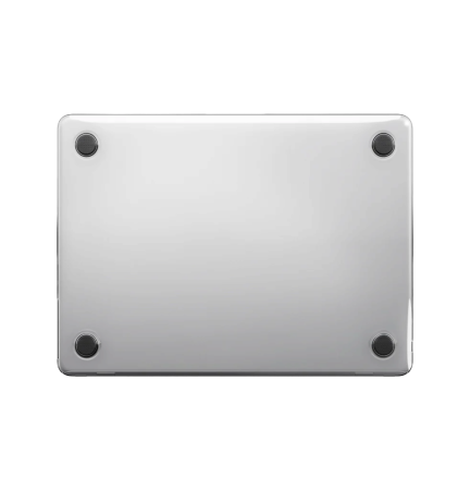 Чехол-накладка Uniq VERO для MacBook Air 13 (2022-2025) Crystal Clear