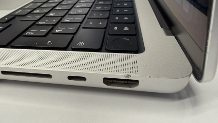 Apple MacBook Pro 14" M1 Pro (10-core CPU, 16-core GPU) / RAM 16GB / SSD 1TB Silver Б/У