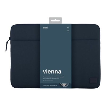 Защитный чехол Uniq Vienna RPET Fabric (ShockSorb) для MacBook Pro 14" Indigo Blue Защитный чехол Uniq Vienna RPET Fabric (ShockSorb) для MacBook Pro 14" Indigo Blue