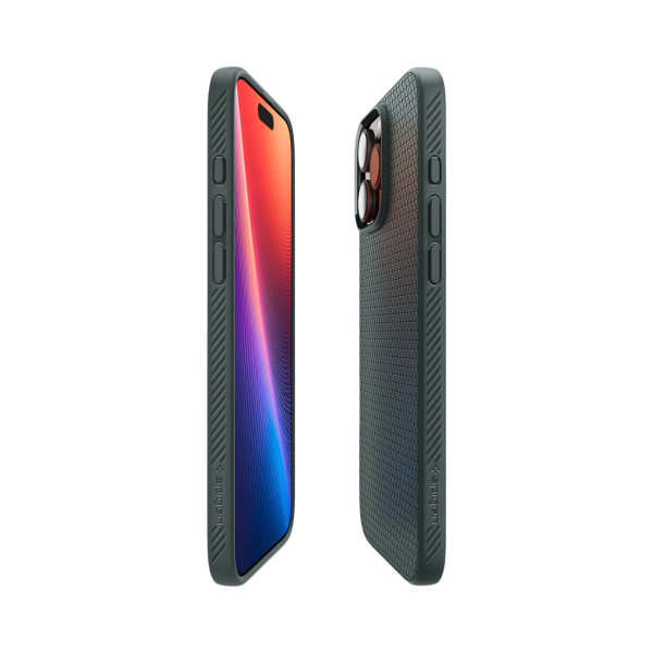 Защитный чехол Spigen Liquid Air для iPhone 16 Pro Max Abyss Green