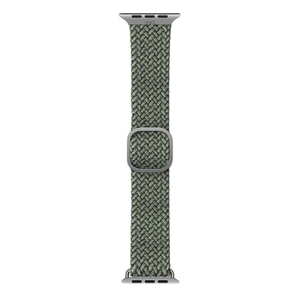 Ремешок Uniq для Apple Watch 42-45 mm ASPEN Strap Braided Green