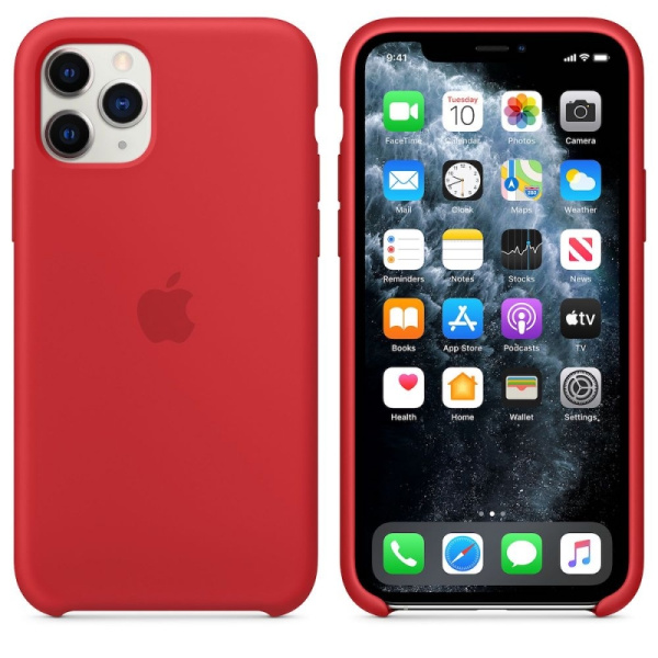 Чехол Apple iPhone 11 Pro Silicone Case (PRODUCT)RED