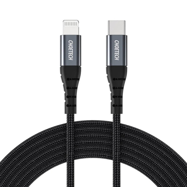 Кабель Choetech USB-C to Lightning PD 30W 3m Black