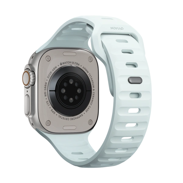 Ремешок Nomad Sport Strap для Apple Watch 49/45/44/42mm Ice Blue Glow
