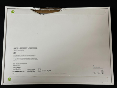 Apple MacBook Air 15 M4 (10-core CPU, 10-core GPU) / RAM 16GB / SSD 256GB Starlight (Уцененный)