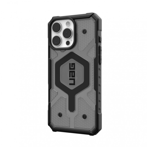 Защитный UAG Pathfinder Clear Magsafe iPhone 16 Pro Max Ash