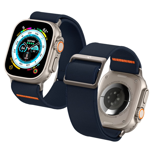 Ремешок Spigen Fit Lite Ultra для Apple Watch 42-49mm Navy