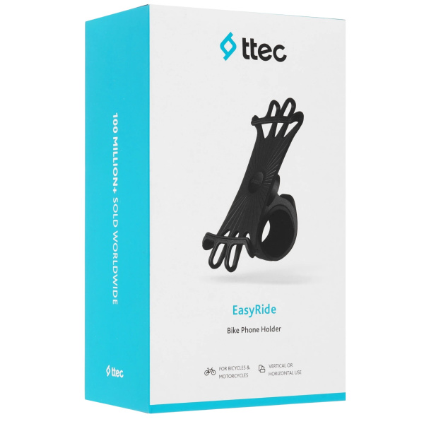 Держатель для велосипеда TTEC EasyRide Bike Phone Holder Black