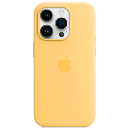 Чехол Apple iPhone 14 Pro Silicone Case with MagSafe Sunglow