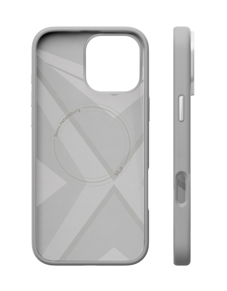 Защитный чехол VLP Aster Pro Case с MagSafe для iPhone 16 Pro Grey
