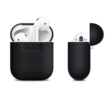Чехол Elago для AirPods Silicone Сase Black