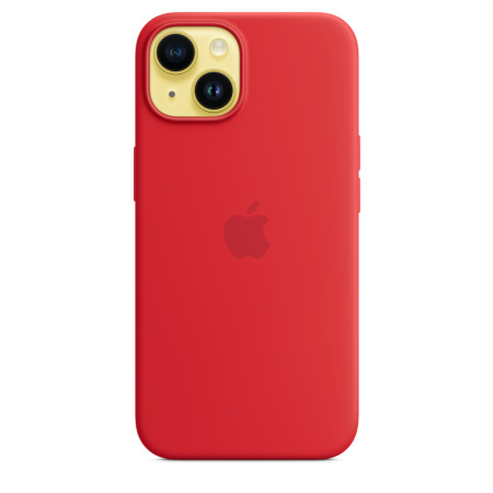 Чехол Apple iPhone 14 Silicone Case with MagSafe (PRODUCT)RED