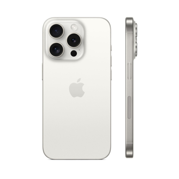 Смартфон Apple iPhone 15 Pro 512GB White Titanium (Белый титан)