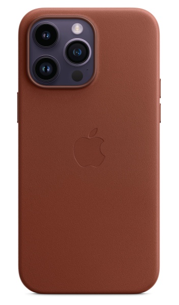 Чехол Apple iPhone 14 Pro Leather Case with MagSafe Umber