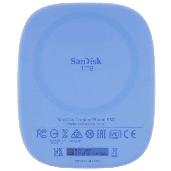 Внешний жесткий диск SanDisk Creator Phone SSD с MagSafe 1Tb