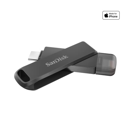 Флешка SanDisk iXpand Luxe USB-С/Lightning 128ГБ