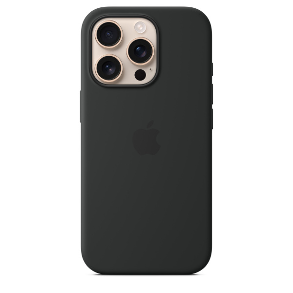 Чехол Apple iPhone 16 Pro Silicone Case with MagSafe Black