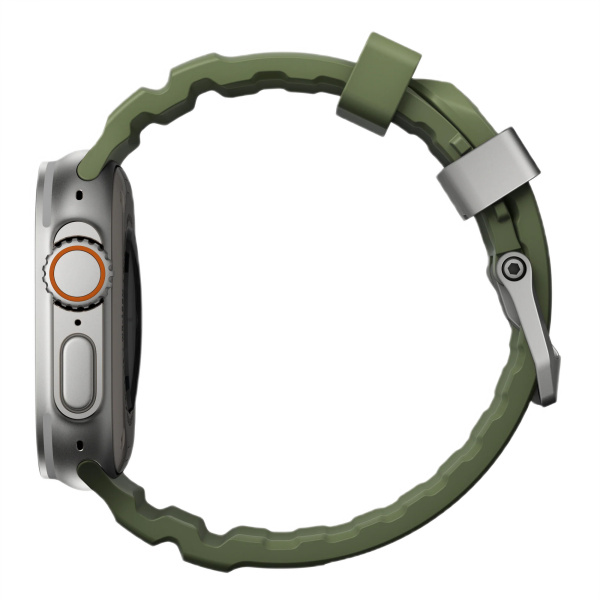 Ремешок Nomad Rocky Point Band для Apple Watch 49/45/44/42mm Forest / Natural Hardware
