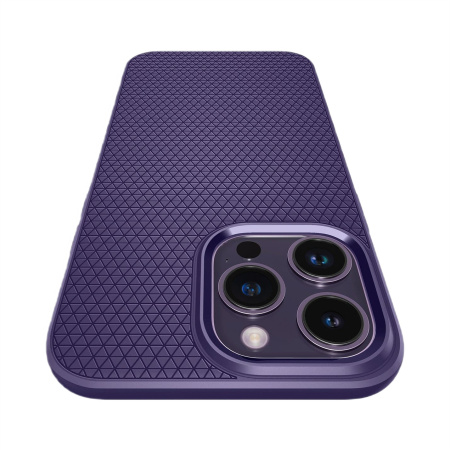 Чехол Spigen Liquid Air для iPhone 14 Pro Deep Purple