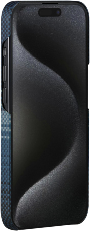 Чехол Pitaka Fusion Weaving MagEZ 3 для iPhone 15 Pro Moonrise Чехол Pitaka Fusion Weaving MagEZ 3 для iPhone 15 Pro Moonrise