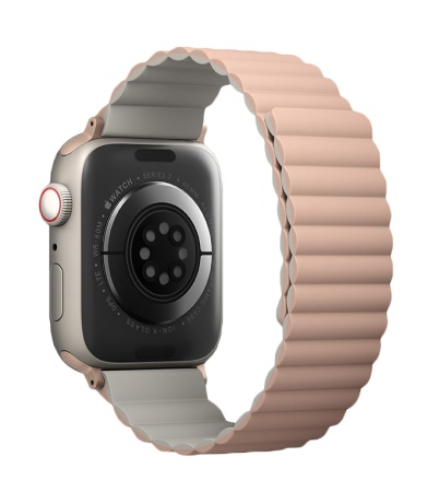 Ремешок Uniq для Apple Watch 38-41 mm Revix Reversible Magnetic Pink/Beige