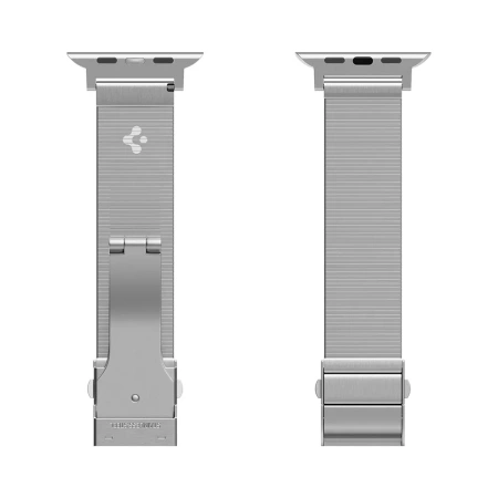 Ремешок Spigen Sleek Link для Watch 42/44/45/49 Silver