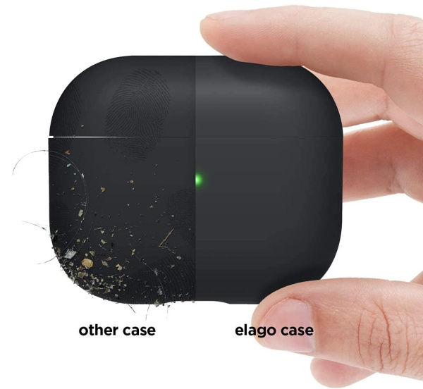 Чехол Elago для AirPods 3 (2021) Liquid Hybrid Basic Case Black