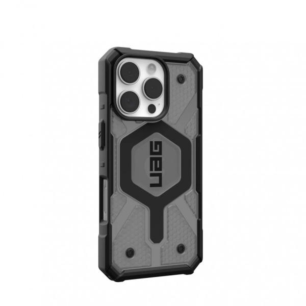 Защитный чехол UAG Pathfinder Clear Magsafe iPhone 16 Pro Ash