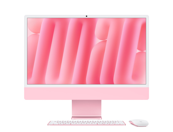 Моноблок Apple iMac 24 Retina 4,5K M4 (8C CPU, 8C GPU) / 16GB / 256GB SSD Pink (Розовый) MWUG3RU/A