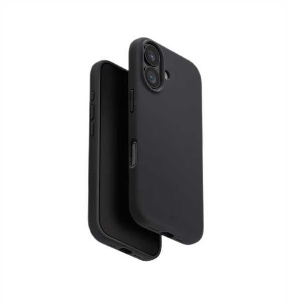 Защитный чехол UNIQ LINO (MagSafe) для iPhone 17 Charcoal Grey