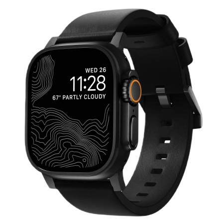 Ремешок Nomad Modern Band для Apple Watch 49/46/ Black/Black Hardware
