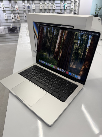 Apple MacBook Pro 14" (2021) M1 Max (10C CPU, 32C GPU) / 32ГБ / 1ТБ SSD Silver Б/У