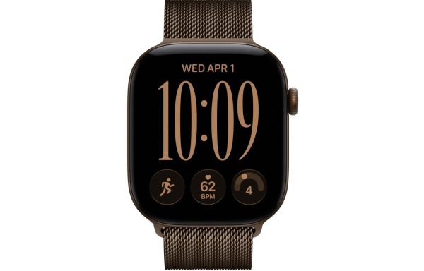 Часы Apple Watch Series 12 46mm Dark Bronze Aluminum Case with Dark Bronze Milanese Loop (GPS) (M/L)