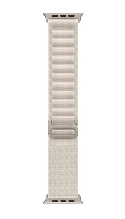 Часы Apple Watch Ultra 49mm Titanium Case with Starlight Alpine Loop Band - Medium (GPS + Cellular)